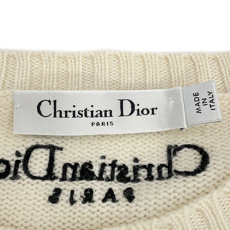 クリスチャン・ディオール ニット Butterfly Around The World セーター レディースサイズ34 414S57AM078 トップス