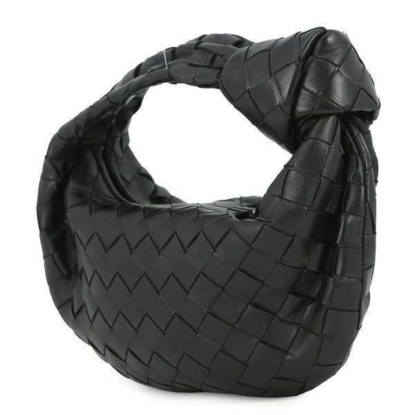 ボッテガヴェネタ ハンドバッグ イントレチャート ミニ ジョディ ラムスキン 651876 BOTTEGA VENETA 黒