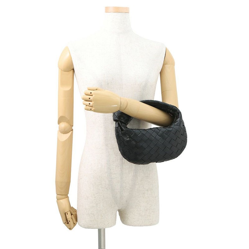 ボッテガヴェネタ ハンドバッグ イントレチャート ミニ ジョディ ラムスキン 651876 BOTTEGA VENETA 黒