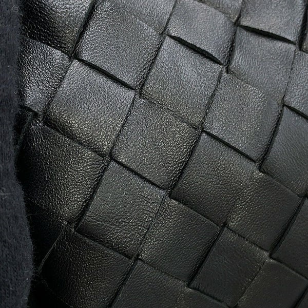 ボッテガヴェネタ ハンドバッグ イントレチャート ミニ ジョディ ラムスキン 651876 BOTTEGA VENETA 黒