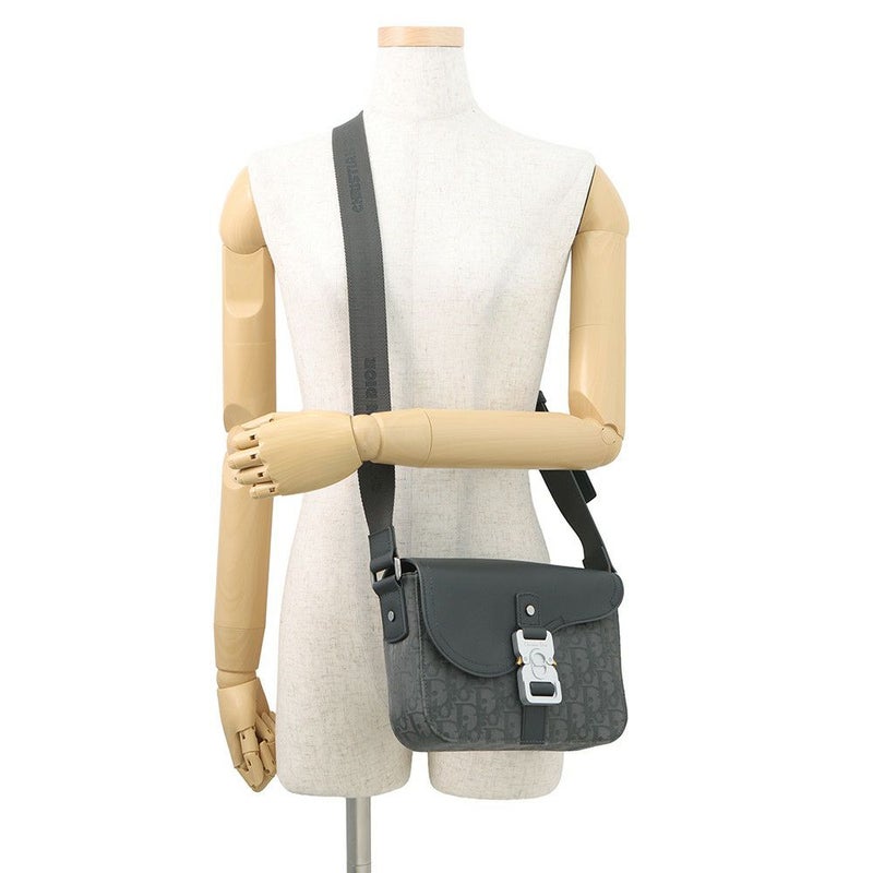 クリスチャン・ディオール ショルダーバッグ オブリーク サドル フラップ メッセンジャー スモール 1ADPO049JCL トロッター