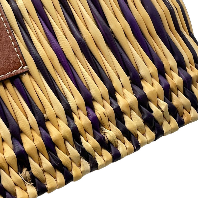 ロエベ トートバッグ アナグラム バスケットバッグ ラフィア A223099X02 LOEWE かごバッグ