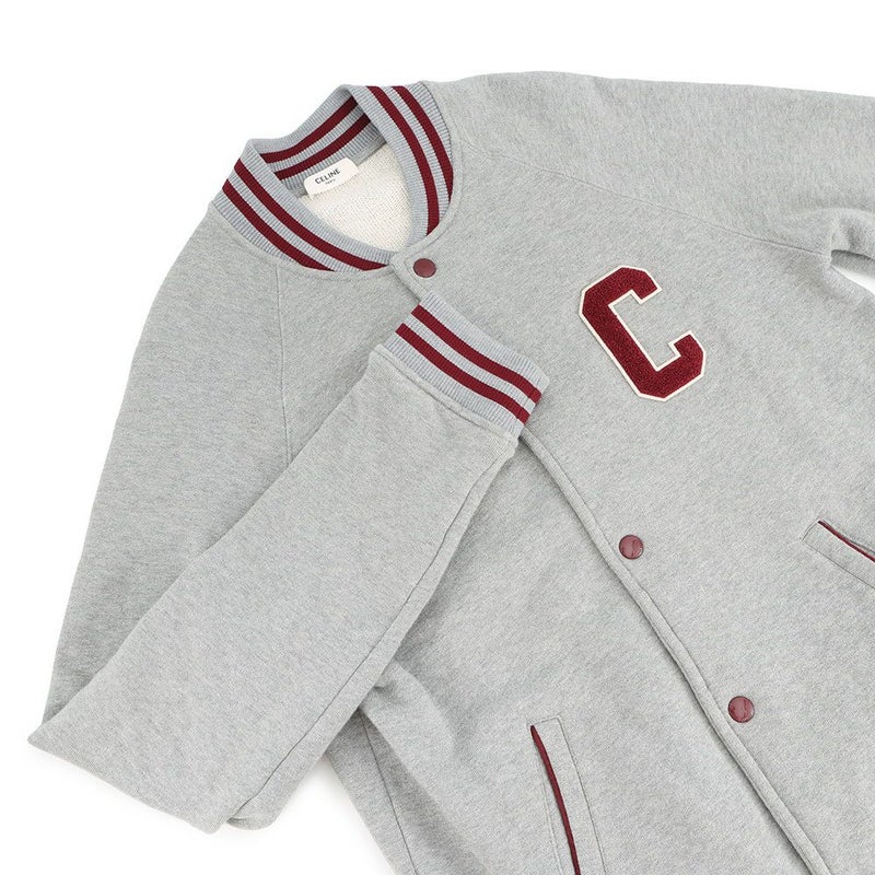 セリーヌ ジャケット テディカレッジジャケット コットン メンズサイズS 2Y16D345F CELINE アウター