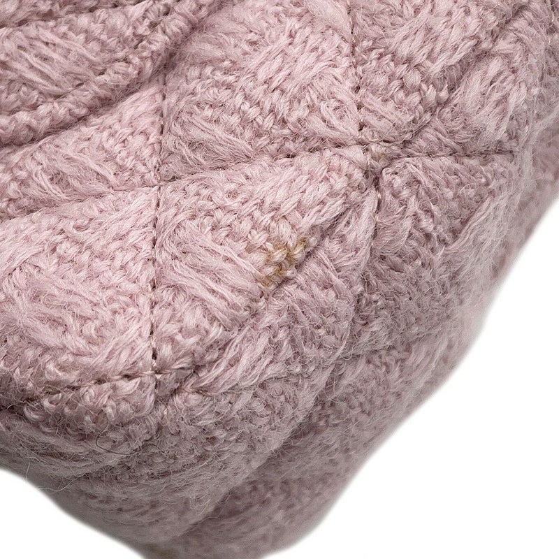 シャネル チェーンショルダーバッグ ミニ マトラッセ 20 ココマーク ツイード A69900 CHANEL