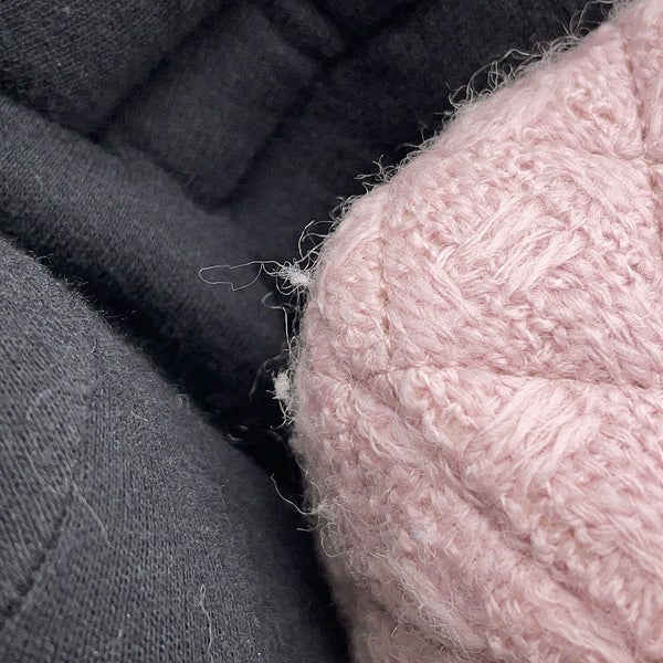 シャネル チェーンショルダーバッグ ミニ マトラッセ 20 ココマーク ツイード A69900 CHANEL