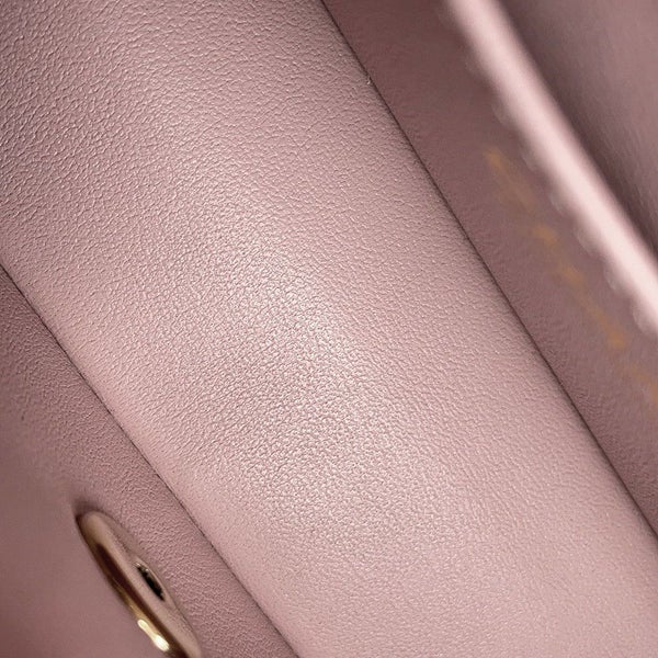 シャネル チェーンショルダーバッグ ミニ マトラッセ 20 ココマーク ツイード A69900 CHANEL