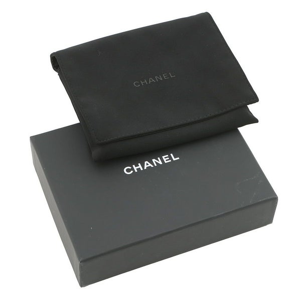 シャネル 三つ折り財布 ボーイシャネル ココマーク マトラッセ ウォレット キャビアスキン A80734 CHANEL 財布 黒