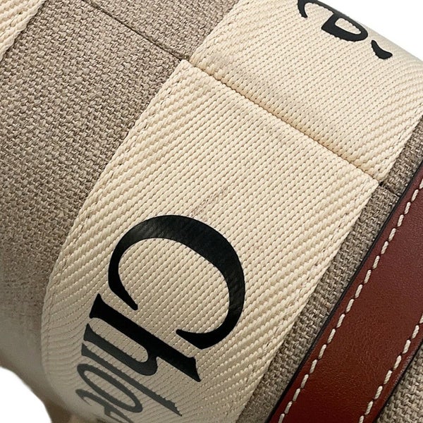 クロエ ハンドバッグ ウッディ トート スモール キャンバス CHC22AS397I2690U Chloe 2way