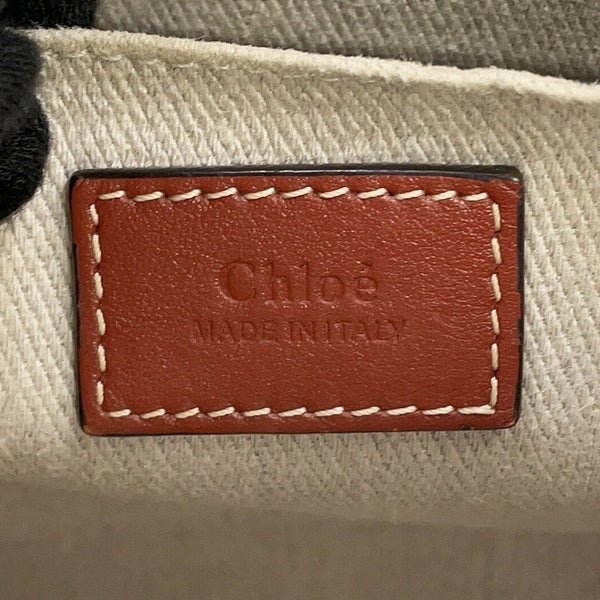 クロエ ハンドバッグ ウッディ トート スモール キャンバス CHC22AS397I2690U Chloe 2way