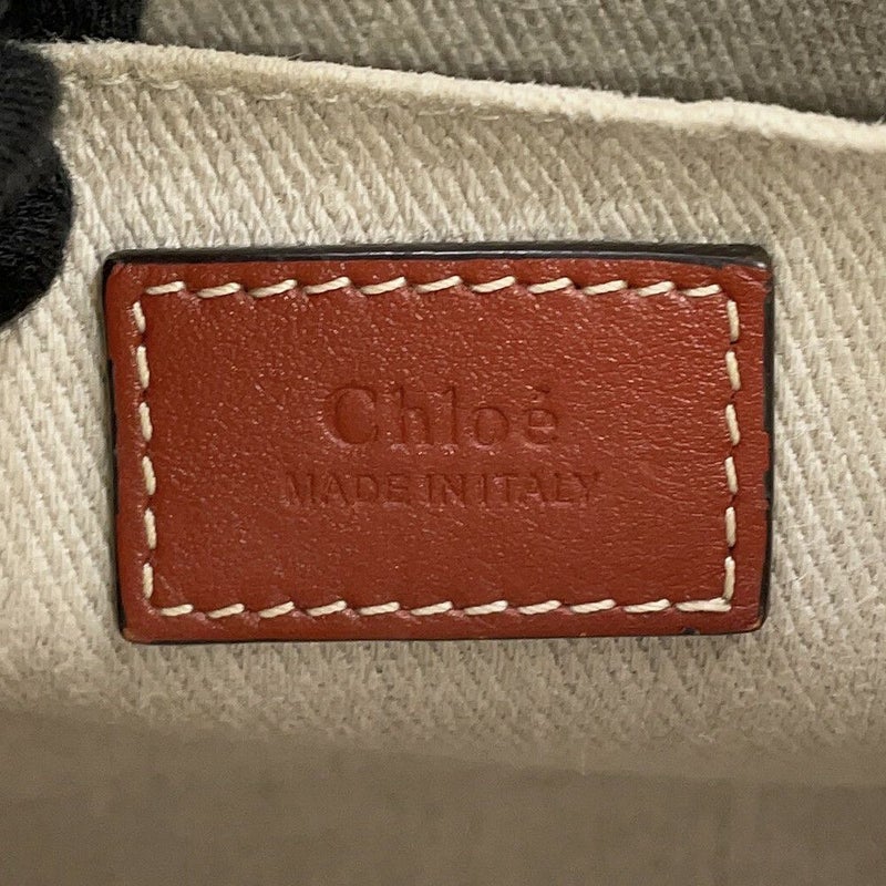 クロエ ハンドバッグ ウッディ トート スモール キャンバス CHC22AS397I2690U Chloe 2way