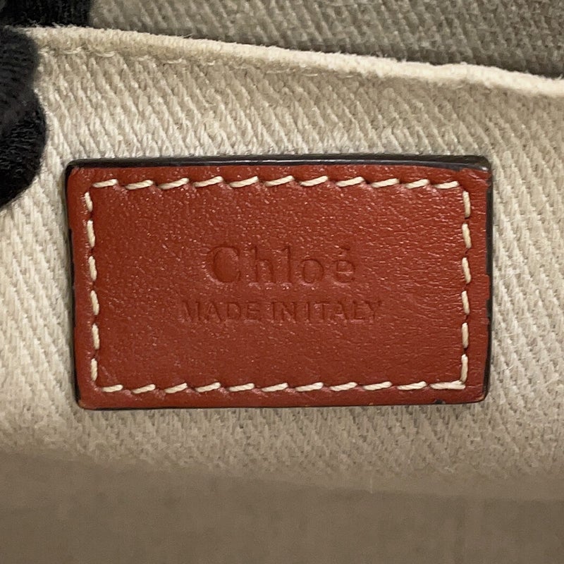 クロエ ハンドバッグ ウッディ トート スモール キャンバス CHC22AS397I2690U Chloe 2way