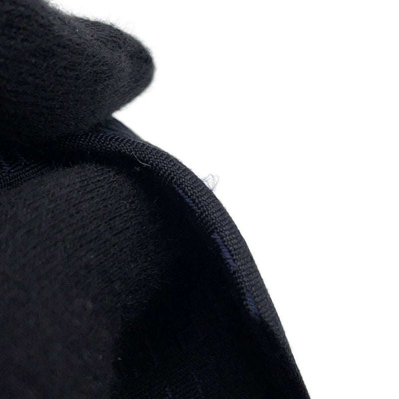 エルメス ネクタイ ファソネH  バイカラー シルク HERMES タイ メンズ 黒