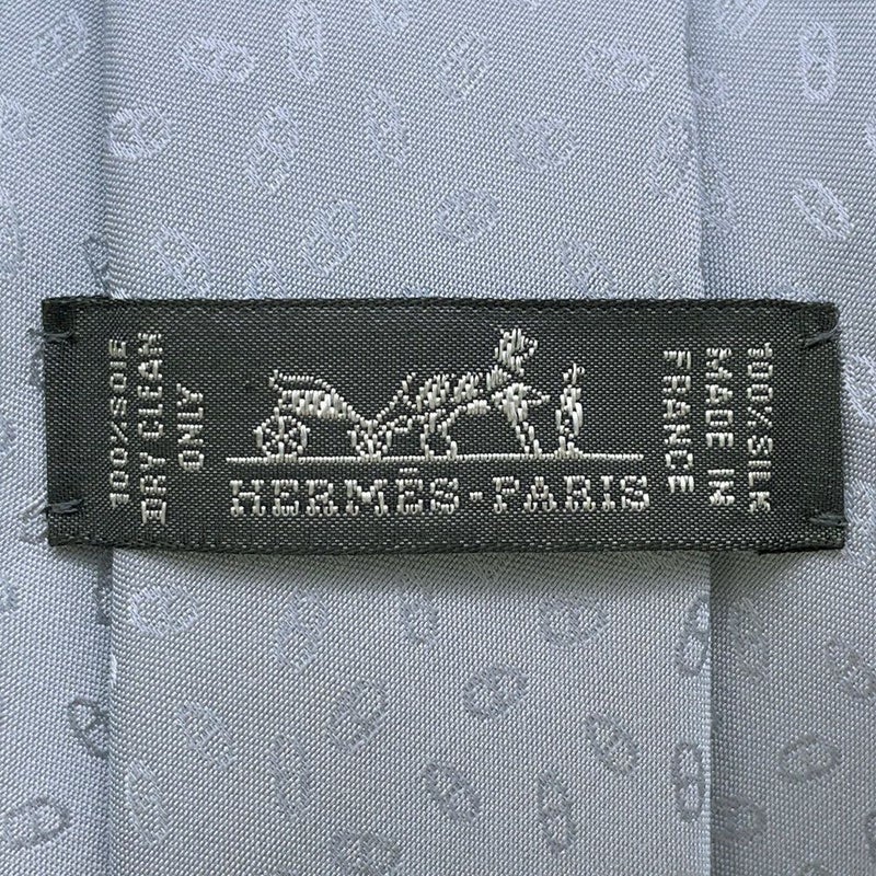 エルメス ネクタイ ファソネ・マイヨン シルク HERMES タイ メンズ