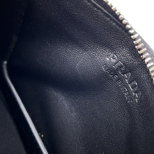 プラダ コインケース サフィアーノ トライアングル ロゴ 2MC084 PRADA 財布 黒