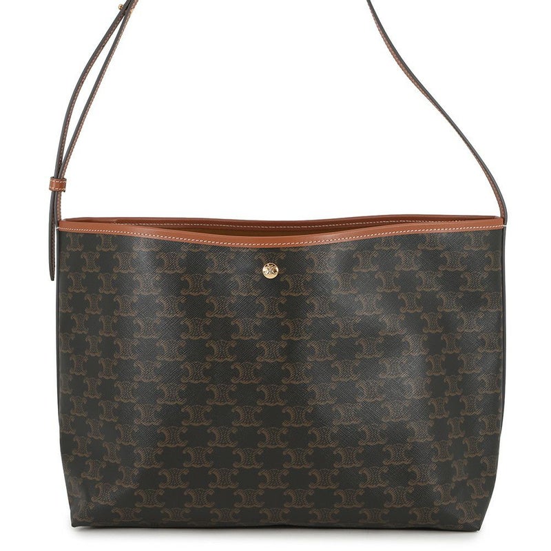 セリーヌ ショルダーバッグ トリオンフ ワンショルダー PVC/レザー 123912GXC.04LU CELINE ソフトショッパーバッグ