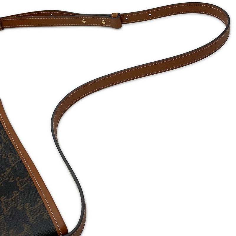 セリーヌ ショルダーバッグ トリオンフ ワンショルダー PVC/レザー 123912GXC.04LU CELINE ソフトショッパーバッグ