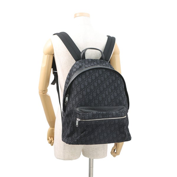 クリスチャン・ディオール リュック オブリーク ライダー バックパック 1VOBA088YKY トロッター Christian Dior 黒