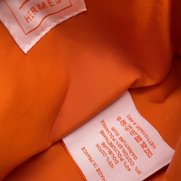 エルメス ポーチ ボリードポーチ ミニミニ ローズパール/シルバー金具 コットン HERMES 100周年限定カラー