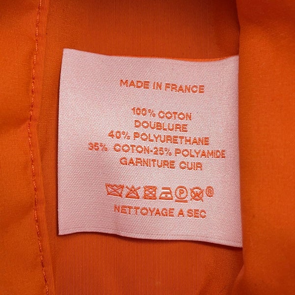 エルメス ポーチ ボリードポーチ ミニミニ ローズパール/シルバー金具 コットン HERMES 100周年限定カラー