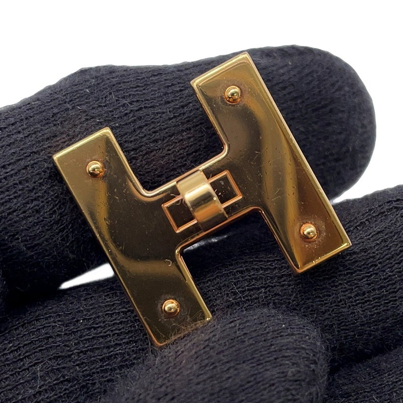エルメス ベルト ミニH ケリー ターンロックモチーフ ブラック/ゴールド/ゴールド金具 スイフト/エプソン B刻印 サイズ70