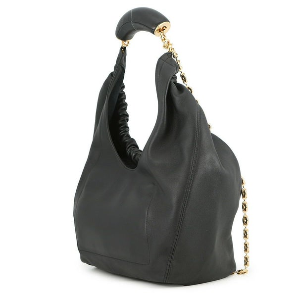 ロエベ ショルダーバッグ スクイーズバッグ ミディアム メローナパラム A914Q37X01 LOEWE 2way 黒