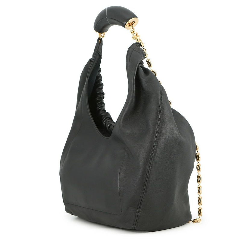 ロエベ ショルダーバッグ スクイーズバッグ ミディアム メローナパラム A914Q37X01 LOEWE 2way 黒