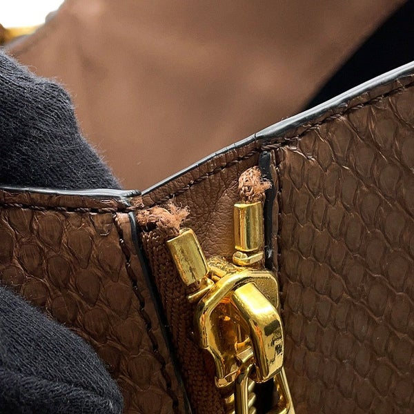 ロエベ ハンドバッグ ハンモック ミディアム パイソン LOEWE 2wayショルダーバッグ