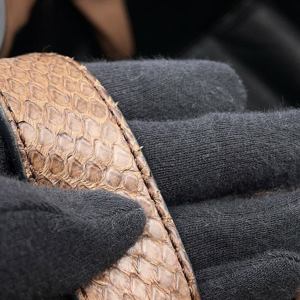 ロエベ ハンドバッグ ハンモック ミディアム パイソン LOEWE 2wayショルダーバッグ