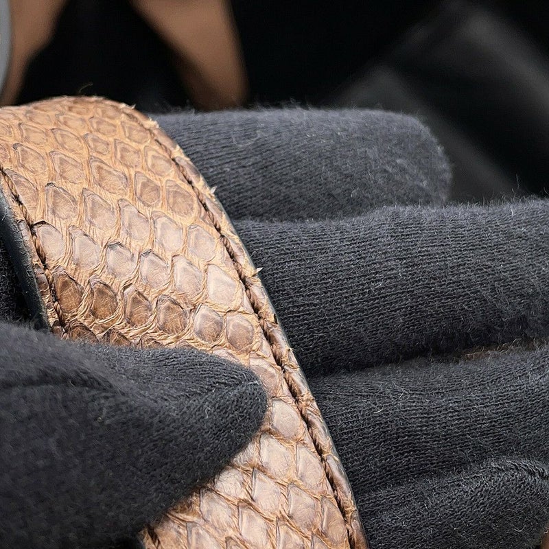 ロエベ ハンドバッグ ハンモック ミディアム パイソン LOEWE 2wayショルダーバッグ