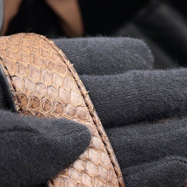 ロエベ ハンドバッグ ハンモック ミディアム パイソン LOEWE 2wayショルダーバッグ