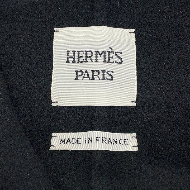 エルメス ベスト ジレ カシミヤ レディースサイズ40 HERMES トップス 黒