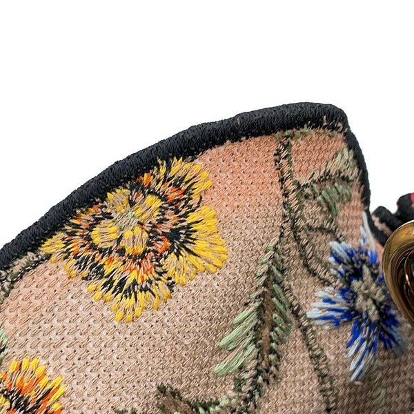 クリスチャン・ディオール ハンドバッグ レディ D-LITE ミニ M0500OEAU Christian Dior 2way 花柄 フラワー