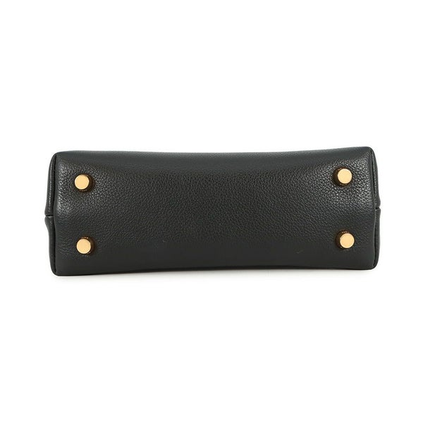 セリーヌ ハンドバッグ ティーン ニノ カーフレザー 118113FXK CELINE 2way 黒