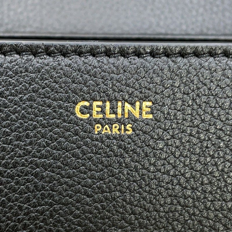セリーヌ ハンドバッグ ティーン ニノ カーフレザー 118113FXK CELINE 2way 黒