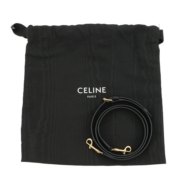 セリーヌ ハンドバッグ ティーン ニノ カーフレザー 118113FXK CELINE 2way 黒