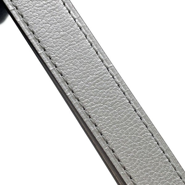 エルメス ケリーベルト18 アルジャン/シルバー金具 シェブルシャムキラ K刻印 HERMES シルバー