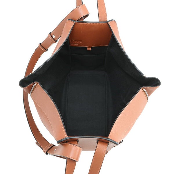 ロエベ ハンドバッグ ハンモックバッグ スモール カーフレザー 387.30.S35 LOEWE 2WAY ブラウン セール品