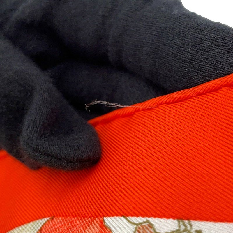 エルメス スカーフ カレ90 フォーブル・トロピカル Faubourg Tropical HERMES シルク