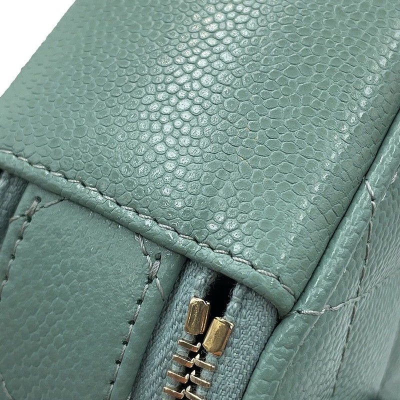 シャネル チェーンショルダーバッグ マトラッセ スモールヴァニティバッグ キャビアスキン AP2502 CHANEL