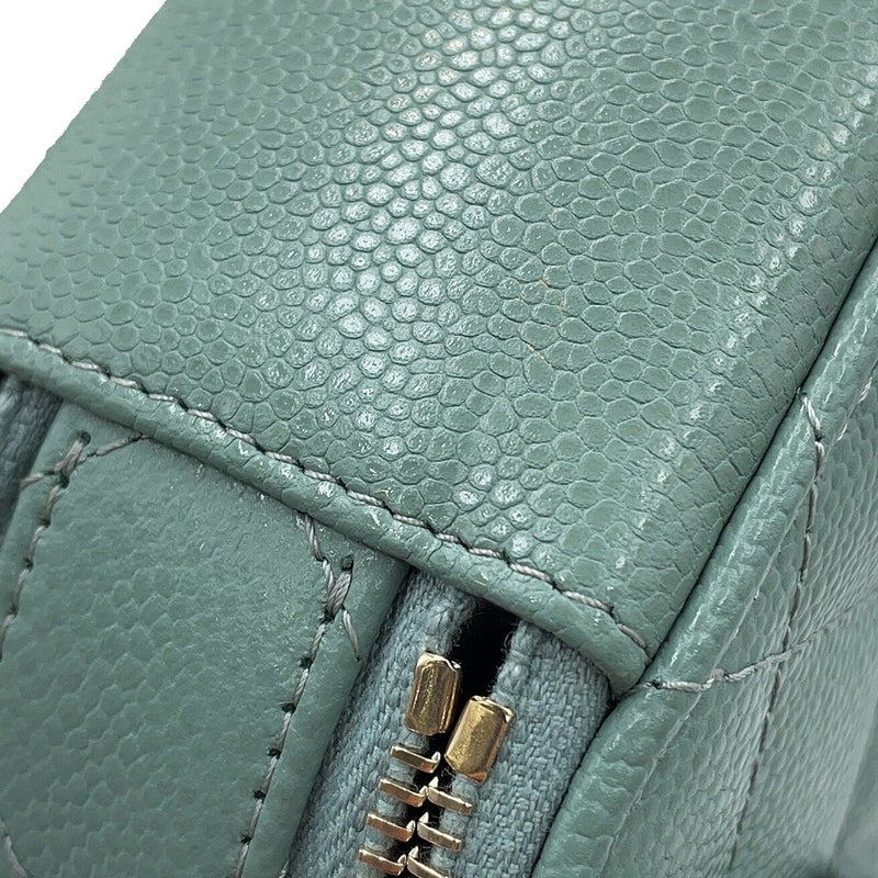 シャネル チェーンショルダーバッグ マトラッセ スモールヴァニティバッグ キャビアスキン AP2502 CHANEL