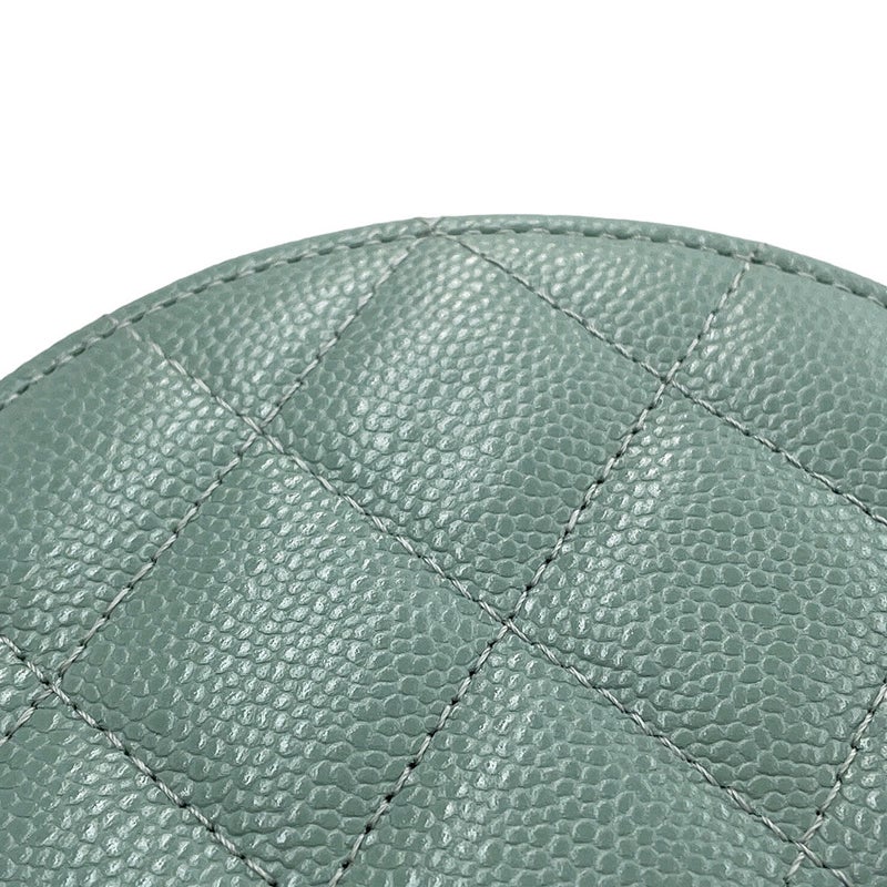 シャネル チェーンショルダーバッグ マトラッセ スモールヴァニティバッグ キャビアスキン AP2502 CHANEL