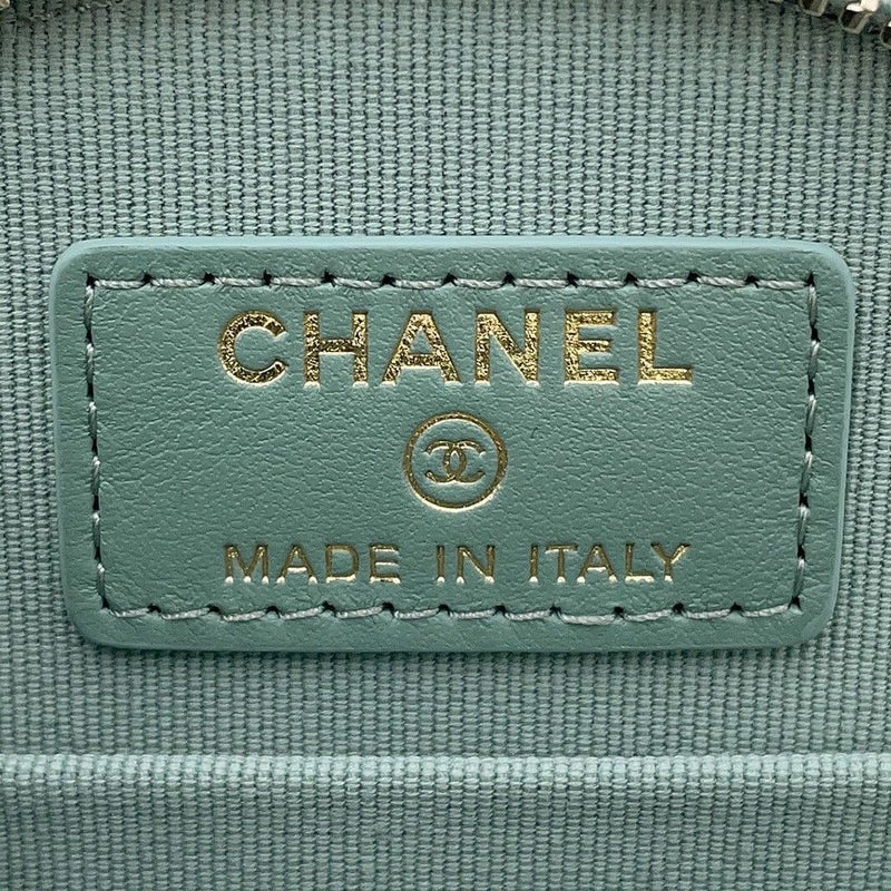 シャネル チェーンショルダーバッグ マトラッセ スモールヴァニティバッグ キャビアスキン AP2502 CHANEL