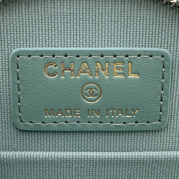 シャネル チェーンショルダーバッグ マトラッセ スモールヴァニティバッグ キャビアスキン AP2502 CHANEL