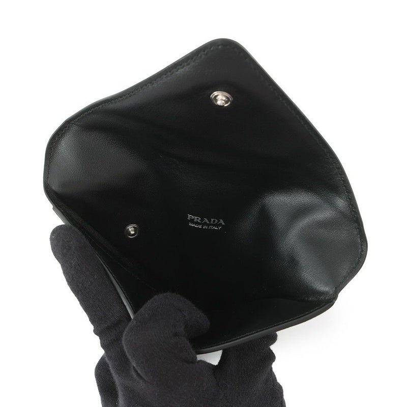 プラダ ポーチ トライアングルポーチ  サフィアーノ レザー 1TL445 PRADA 黒