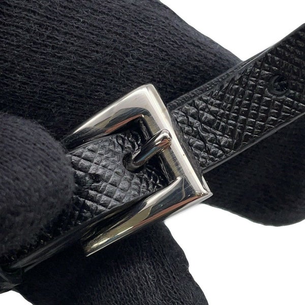 プラダ ポーチ トライアングルポーチ  サフィアーノ レザー 1TL445 PRADA 黒