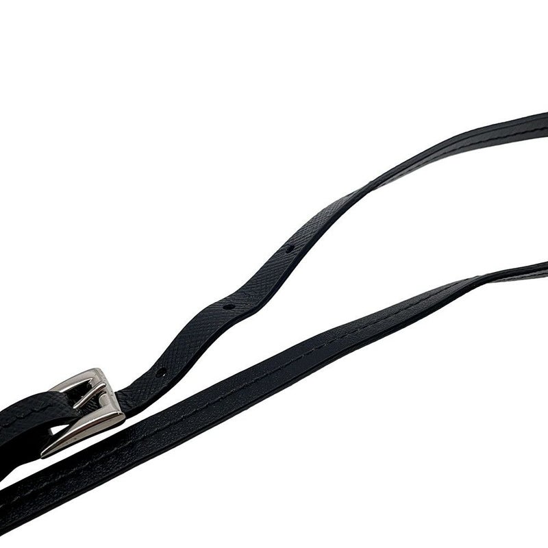 プラダ ポーチ トライアングルポーチ  サフィアーノ レザー 1TL445 PRADA 黒