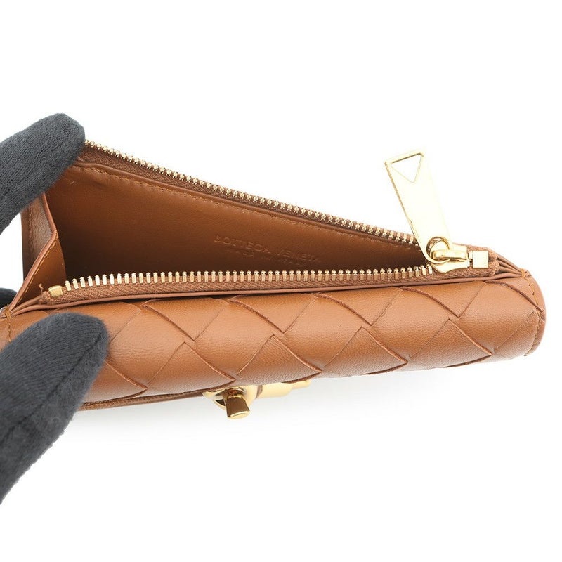 ボッテガヴェネタ コインケース イントレチャート アンディアーモ レザー 776031 BOTTEGA VENETA 財布