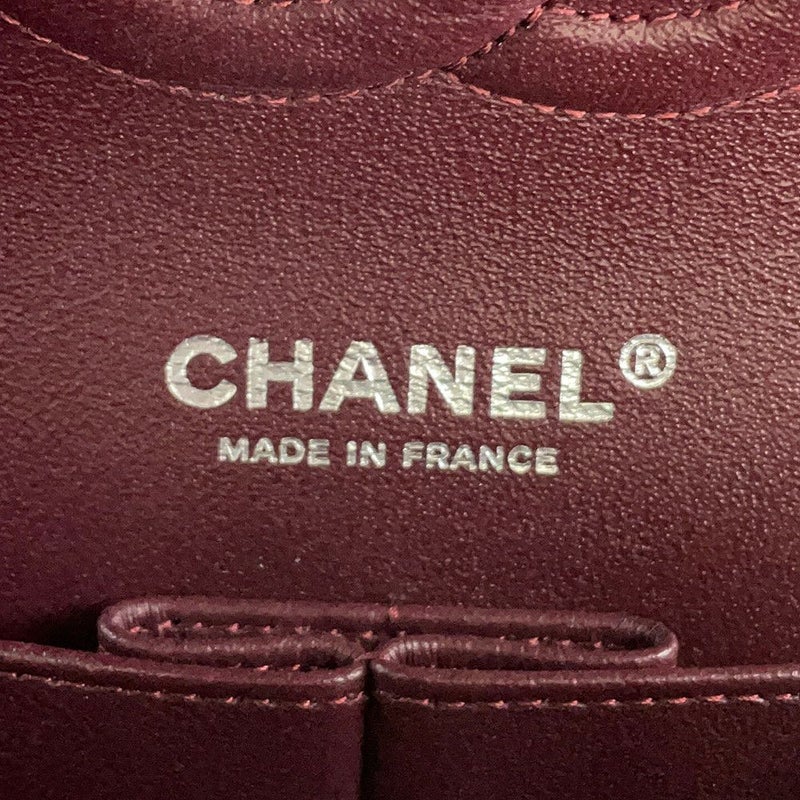 シャネル チェーンショルダーバッグ マトラッセ25 ココマーク ダブルチェーン キャビアスキン A01112 CHANEL 黒