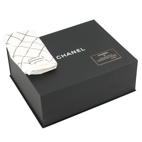シャネル チェーンショルダーバッグ マトラッセ25 ココマーク ダブルチェーン キャビアスキン A01112 CHANEL 黒