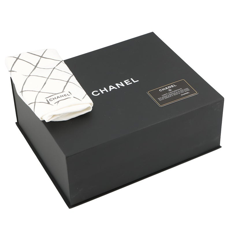 シャネル チェーンショルダーバッグ マトラッセ25 ココマーク ダブルチェーン キャビアスキン A01112 CHANEL 黒